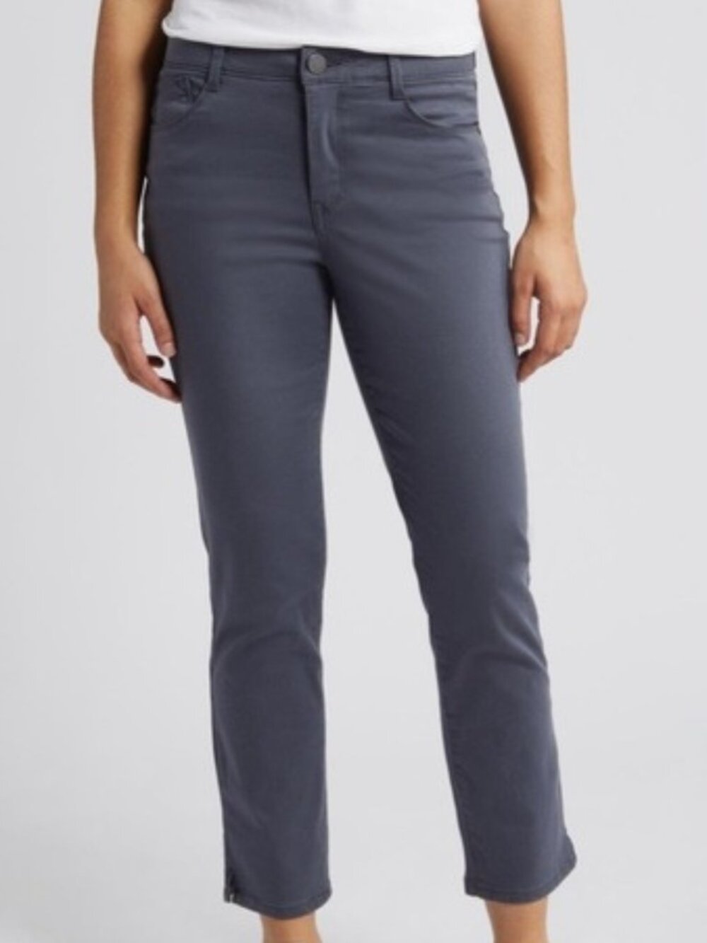 Wit & Wisdom Ankle Skinny Pants AbSolution High Waist Stretch Boho Comfort 14